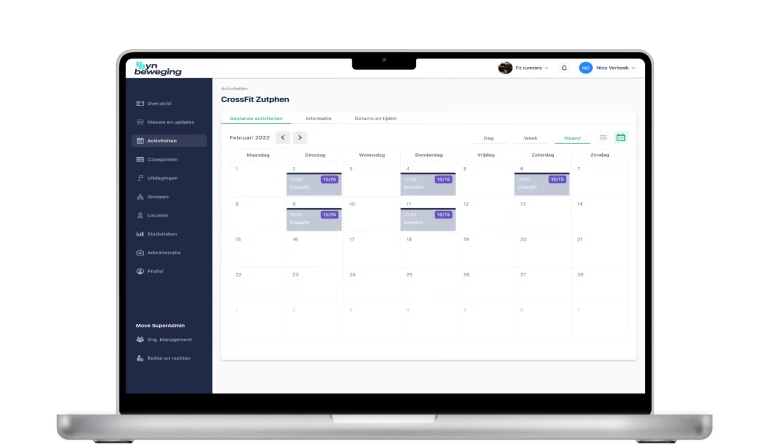 Sportaanbod dashboard Weststellingwerf | YnBeweging